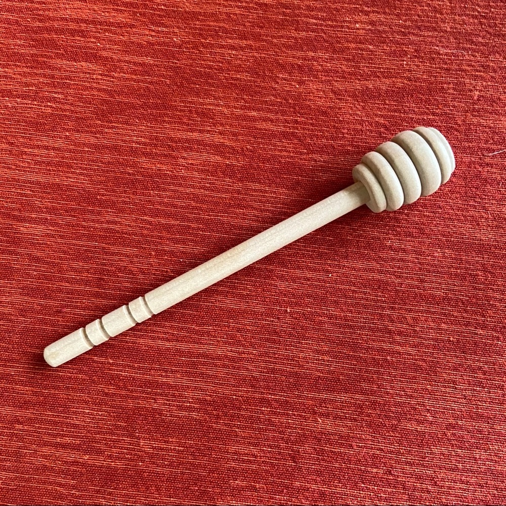 New Honey Dipper Wooden Honey Stick Honeycomb Stir